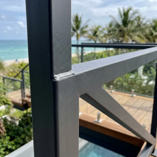 Exterior Tampa-Grade Floating Entryways — installation detail